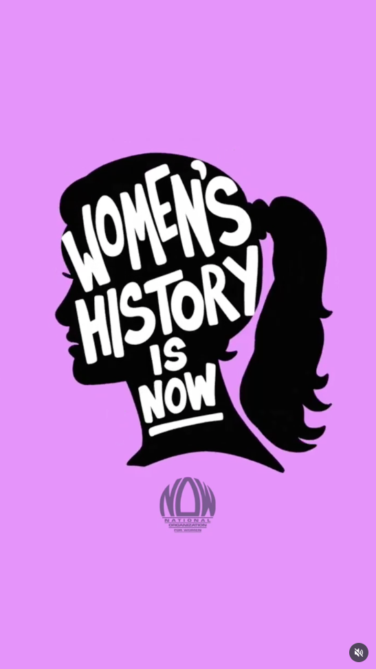 womens history is now
