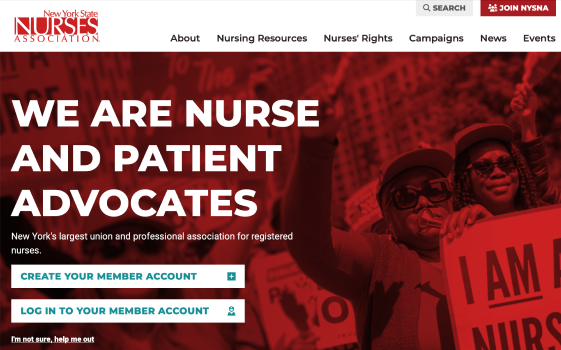 NYSNA website hero